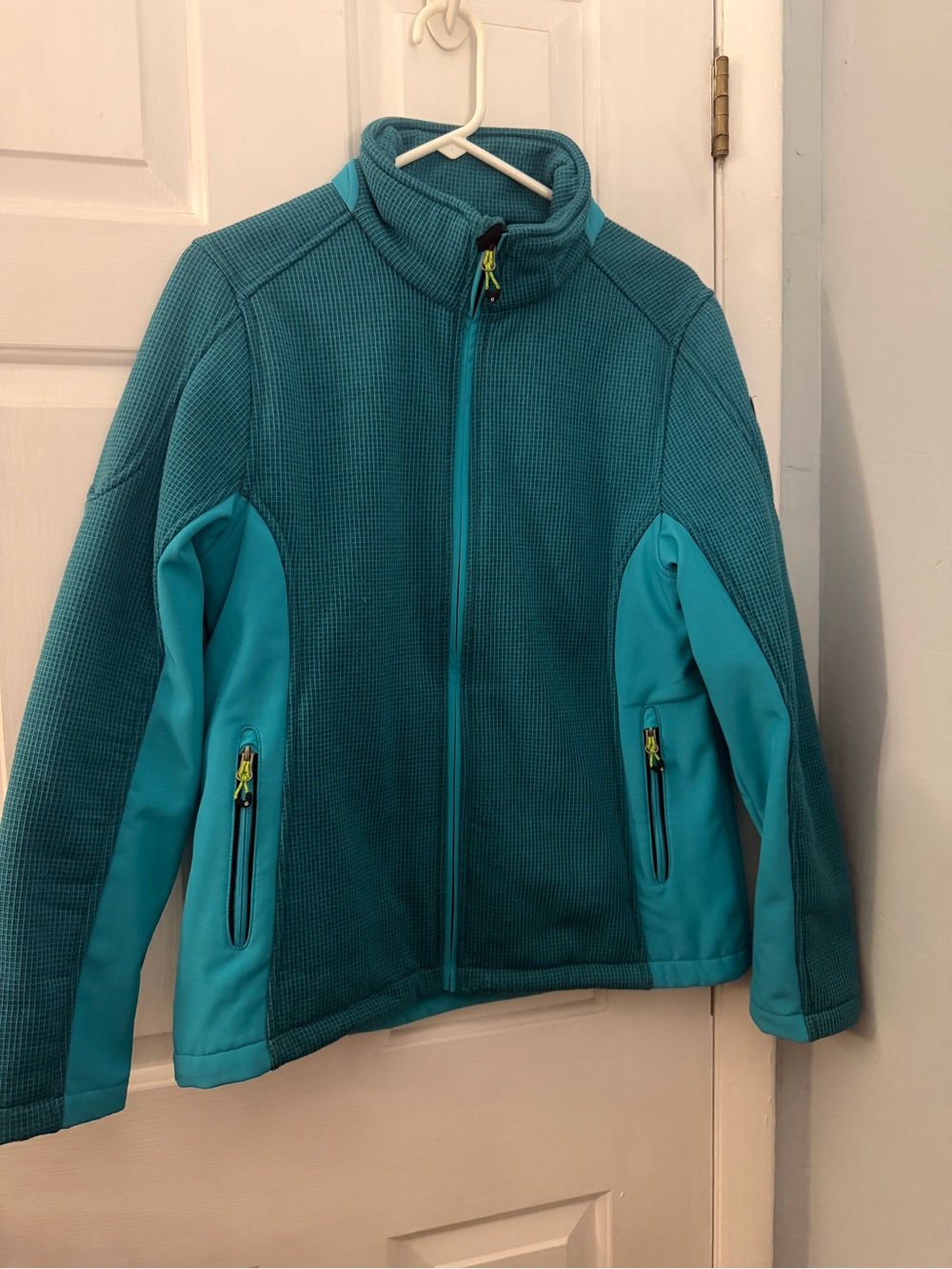 Killtec Teal Fleece Full Zip Outdoor Jacket Women’s Size 12